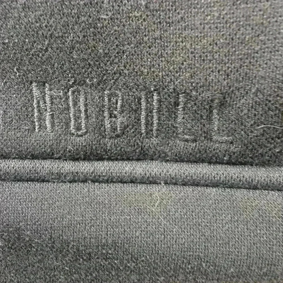 Nobull Microplush Sleeveless Hoodie Women's Size XS Gray Stretch Fleece Pullover - Picture 5 of 5